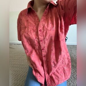 Button up short sleeve